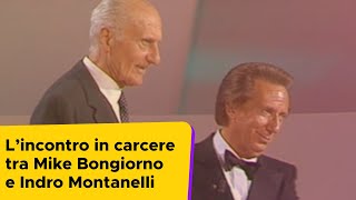 Lincontro in carcere tra Mike Bongiorno e Indro Montanelli [upl. by Romalda614]