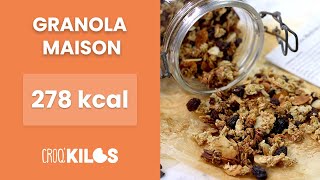 Granola maison  CroqKilos [upl. by Sorkin]