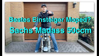 Bestes 4Takt Einsteiger Moped  Sachs Madass 50ccm  ogntr [upl. by Eelaroc]