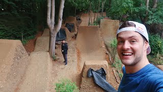 RIDING THE MOST INSANE MTB DIRT JUMPS [upl. by Ainevul]