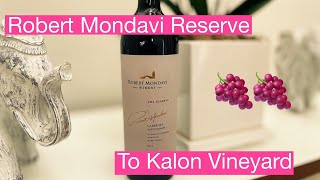 Robert Mondavi 2014 The Reserve Cabernet Sauvignon To Kalon Vineyard US Trophy Wine Review [upl. by Mordecai]