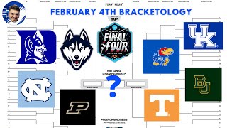 Bracketology Update  February 4 2024 [upl. by Nnairol]