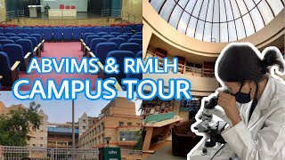 ABVIMS amp Dr RML Hospital Campus Tour  2021 [upl. by Ebony]