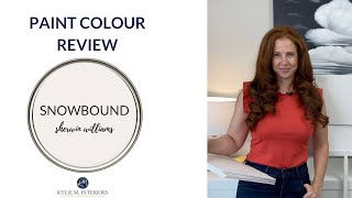 Paint Colour Review SNOWBOUND SW7004 Sherwin Williams [upl. by Stuckey]