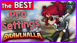 The BEST PRO SETTINGS in Brawlhalla 2021  Blurred Maps Controls Reduce Lag and Win More [upl. by Forster565]