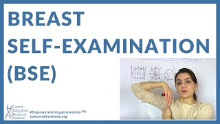 HOW TO PERFORM A BREAST SELFEXAMINATION BSE  Cancer Ed amp Res Institute CERI [upl. by Annabal164]