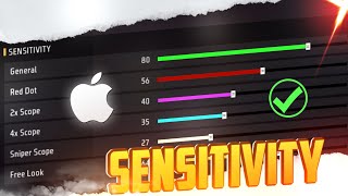 BEST  IPHONE📱 SENSITIVITY  IN FREE FIRE  PERFECT HEADSHOT SENSITIVITY [upl. by Luaped606]