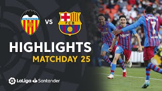 Resumen de Valencia CF vs FC Barcelona 14 [upl. by Yzus]