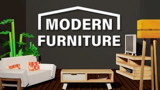 Modern Furniture  Minecraft Marketplace Map Trailer [upl. by Uriel950]