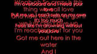 Justin Bieber Featuring Miley Cyrus  Overboard Lyrics On Screen [upl. by Blakeley]