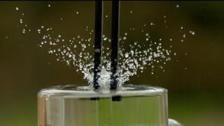 Tuning Fork at 1600fps  The Slow Mo Guys [upl. by Adnahcir]