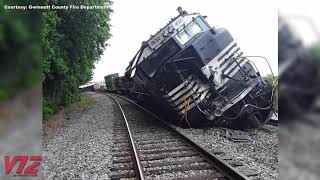 Train DERAILS Near Railway Museum [upl. by Groot]