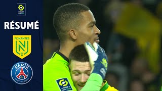 FC NANTES  PARIS SAINTGERMAIN 3  1  Résumé  FCN  PSG  20212022 [upl. by Lu]