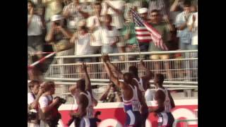 World Record  Mens 4X400m  World Athletics Championships Stuttgart 1993 [upl. by Acinor]