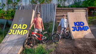 Building our NEW Backyard Dirt Jump Line [upl. by Nikkie]