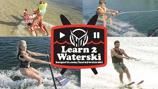 Waterskiing made easy Waterski basics instructional by HO Skis [upl. by Aniuqal]