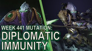 Starcraft II CoOp Mutation 441  Diplomatic Immunity [upl. by Ot]