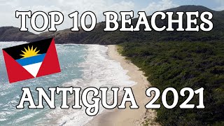 Top 10 beaches  Antigua 2021 [upl. by Melita]