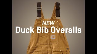 Product Spotlight The Carhartt Duck Bib Overall [upl. by Eizzo]