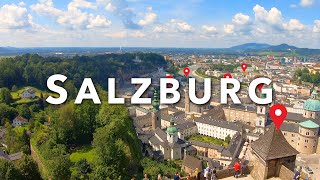 SALZBURG AUSTRIA  Full City Guide with all Highlights [upl. by Peyter]