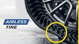 New generation of airless tire  Michelin [upl. by Ecart]