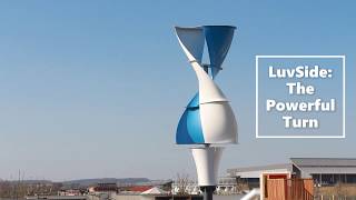 How We Install Our Vertical Axis Wind Turbine  LuvSide The Powerful Turn [upl. by Caye]