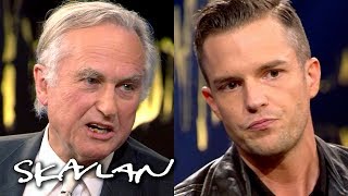 Richard Dawkins and Brandon Flowers in religious dispute  SVTNRKSkavlan [upl. by Cleres]