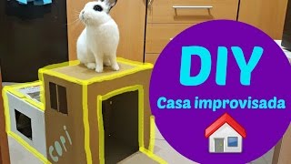 DIY Casita para CONEJO Mundoconejil [upl. by Blatt]