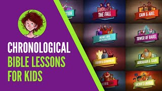 Chronological Bible Lessons For Kids  From Sharefaith Kids [upl. by Nnyletak]