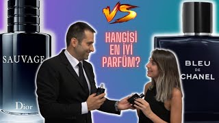 Ofis İçin Erkek Parfüm Önerileri  Dior Sauvage VS Bleu De Chanel [upl. by Garges]