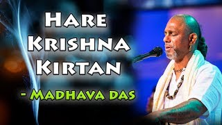 Hare Krishna Heart Touching Kirtan by Madhava Das at ISKCON Chowpatty [upl. by Aniteb]