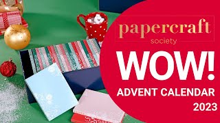 Papercraft Society Advent Calendar Introduction [upl. by Modesty]