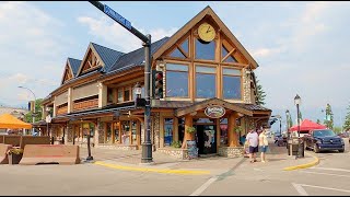 JASPER Town Walking Tour 🇨🇦 Canada Travel [upl. by Bigler]