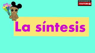 LA SINTESIS  5 DE PRIMARIA [upl. by Rapp]