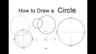 How to Draw a Circle Four Different Methods [upl. by Notanhoj]