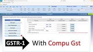 How to File GSTR1 with Computax I Easy amp Error Free in Hindi I Full Detail [upl. by Heurlin680]