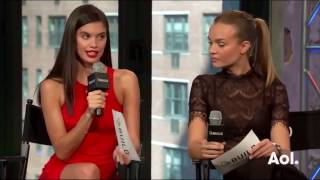 Victorias Secret 2016  Sara Sampaio amp Josephine Skriver Interview on Victorias [upl. by Arten]