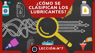 Lección 7 ¿Cómo se clasifican los lubricantes [upl. by Teryn]