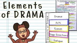 Elements of Drama Interactive Lesson for Beginners [upl. by Edbert125]