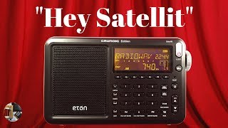 Eton Grundig Edition Satellit AM FM LW SW SSB AIR Band Radio Review [upl. by Reivazx]