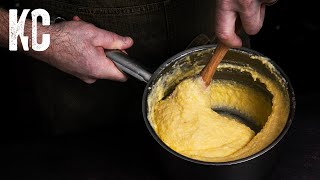 SUPER CREAMY Italian Polenta Recipe [upl. by Castara213]