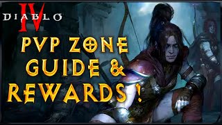 PvP Zone Guide And Rewards  Diablo 4 [upl. by Eahcim596]