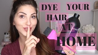 SECRETS FROM A HAIRSTYLIST HOW TO DYE YOUR HAIR AT HOME  TIPS amp TRICKS FOR DYEING YOUR HAIR [upl. by Novart]