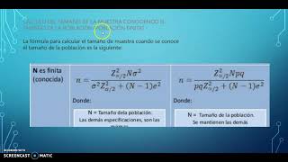 Calcular tamaño de muestra desviación estandar conocida [upl. by Gerfen]