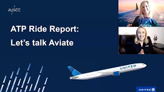 Ride Report United Aviate℠ — A Clear Path to United [upl. by Sennahoj612]