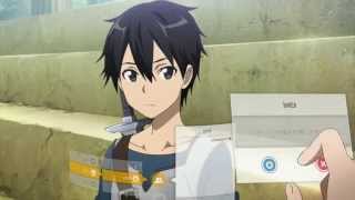 Sword Art Online  Kirito Meets Asuna English Dub [upl. by Stroup]