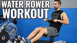 Water Rowing Machine WORKOUTS for Beginners to Advanced [upl. by Laina]