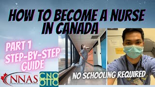 HOW TO BECOME A NURSE IN CANADA Part 1  STEPBYSTEP GUIDE  Pinoy IENs for Canadian Registration [upl. by Anali]