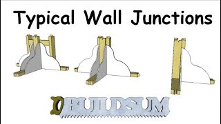 Typical Wall Junctions [upl. by Aneela]