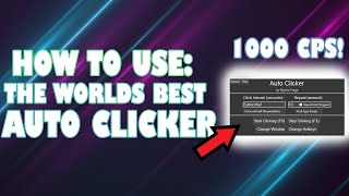 How To Use The BEST FREE AUTOCLICKER  2024 [upl. by Marchal]